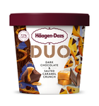 HAAGEN DAZS DUO DARK CHOCOLATE & SALTED CARAMEL 8 X 460ML