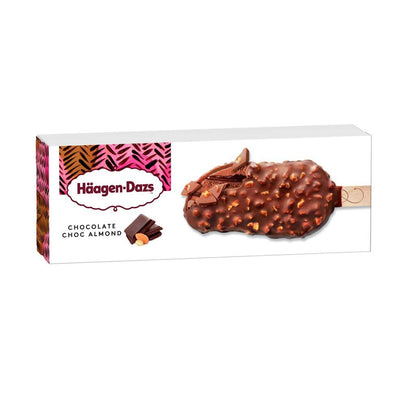 HÄAGEN-DAZS CHOCOLATE ALMOND BAR (24x 80ML)