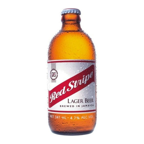 RED STRIPE BOTTLE 33CL 24 PK