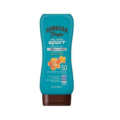 Hawaiian Tropics ISLAND SPORT LOTION SPF50 8OZ/12