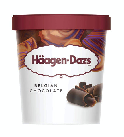 Haagen-Dazs® PINTS BELGIAN CHOCOLATE 500ml x 8Pack