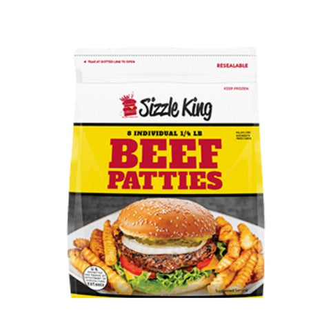 FRZ MB BEEF PATTIE 80Z/5LB RED