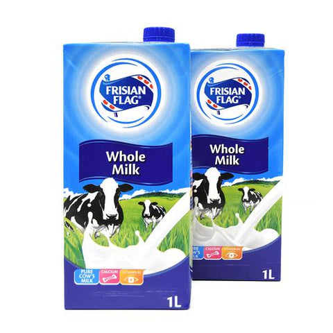Frisian Flag UHT Whole Milk 12 pck / 1 L