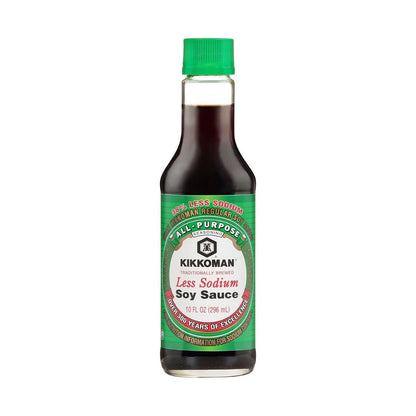 KIKKO LESS SODIUM SOY SAUCE  (12 x 10oz )