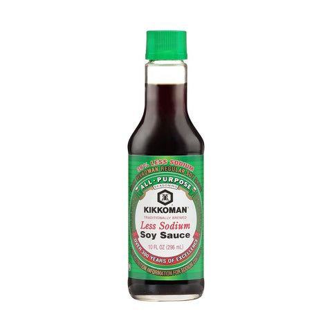 KIKKO LESS SODIUM SOY SAUCE  (12 x 10oz )