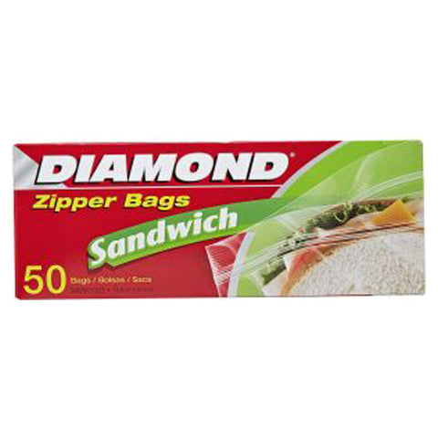 DIAMOND SANDWICH BAGS 50CT | Divico Cash & Carry Sint Maarten