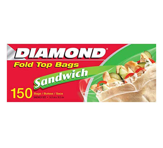 Glad Fold Top Sandwich Bags 180 Ct  SeasonsKoshercom Online Kosher  Grocery Shopping and Delivery Service