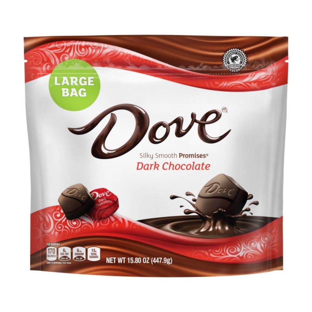 DOVE DARK PREM 8.46 OZ / 8CT