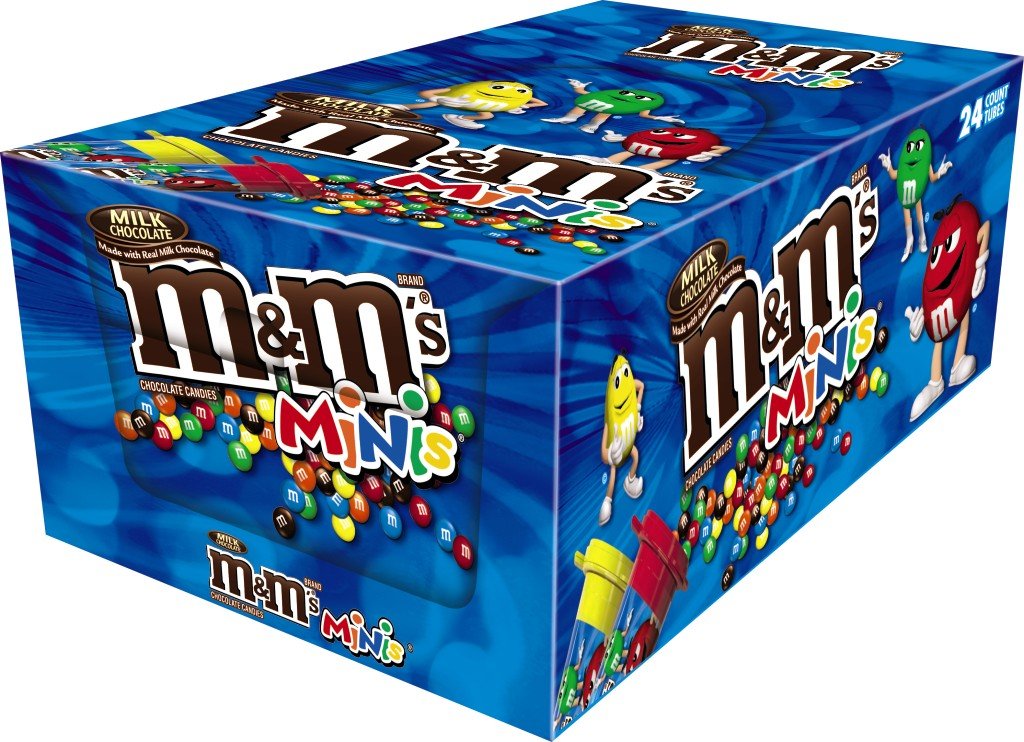 M&M'S MINIS TUBE LARGE / 24CT