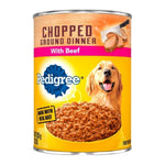 PEDIGREE CHOPPED BEEF 22OZ x 12Pack