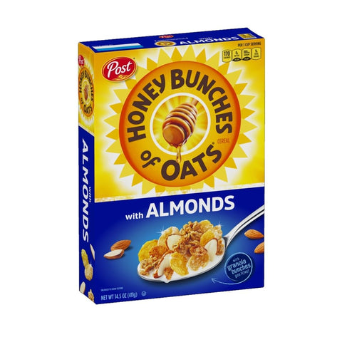 POST Honey Bunches of Oats ALMONDS ( 12 x 12oz )