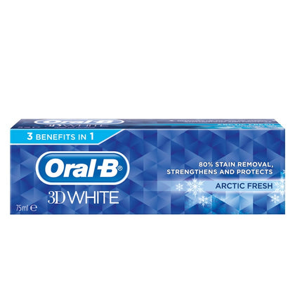 ORAL B DENT 3D WHITE ARCTIC (75ML/12)