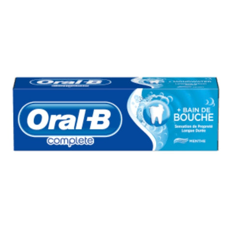 ORAL B COMPLETE DENTAL + BAIN DE BOUCHE FRAICH 12