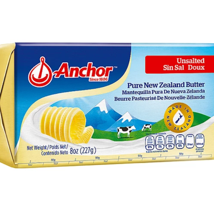 ANCHOR BUTTER UNSALTED 227G / 1