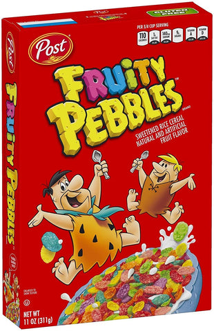 POST FRUITY PEBBLES 12/11OZ