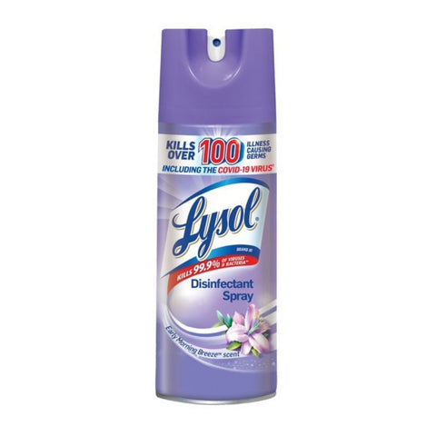 LLysol Disinfecting Spray - Early Morning Breeze (12 x 12.5oz)