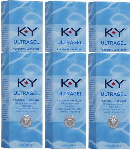 K-Y ULTRAGEL LUBRICANT 1.5OZx6PK