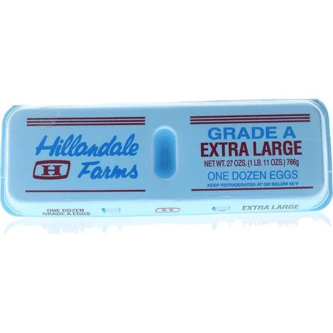 HILLANDALE EGG EXTRA LARGE WHITE 12