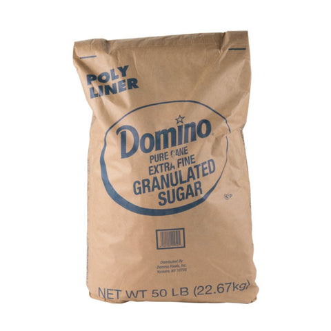 DOMINO SUGAR GRANULATED 50 LB