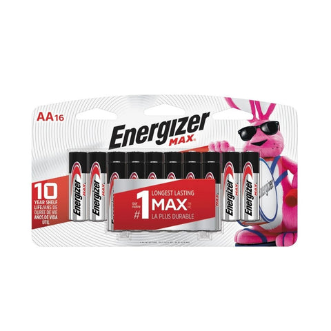 Energizer 16-pk Max AA Alkaline Batteries