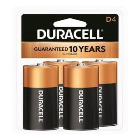 DURA 4PK D Alk Battery