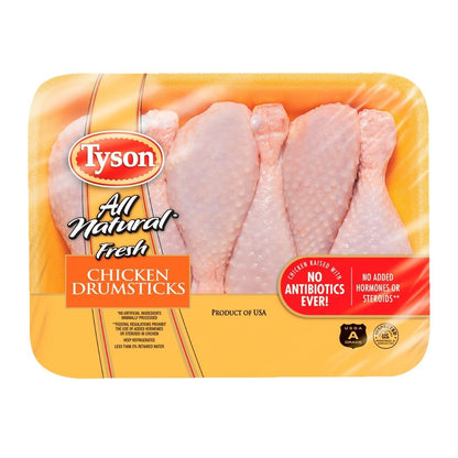 TYSON IF CHICKEN DRUMSTICK  2.5LB X 12