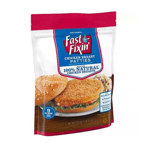 FAST FIXIN' CHICKEN PATTIES BREAST 22.5OZ / 8