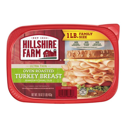 Hillshire Farm Ultra Thin Oven Roasted Turkey - 16oz / 6