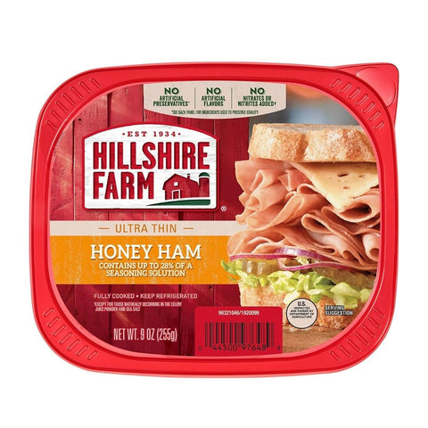 HILLSHIRE FARM LMT THIN HONEY HAM LS 9/8 OZ