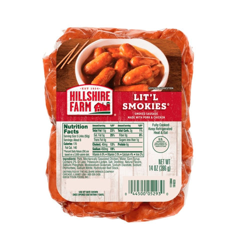 Hillshire Farm CCKTL LIT'L SMOKIES 12/14OZ