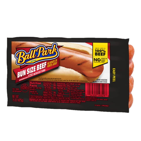 BallPark HD MEAT FRANK BUNS 8CT 12/15