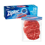 ZIPLOC FREEZER GAL 28/9CT