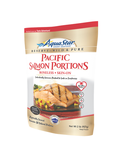 CHUM FS SALMON FILLET 30LB / 28 PACKS BY CASE