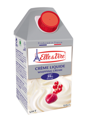 ELLE & VIRE WHIPPING CREAM 35% 50cl x 12 Pack