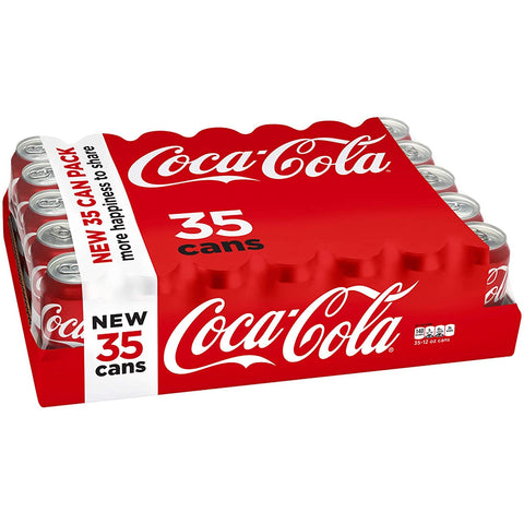COCA-COLA 35 CANS