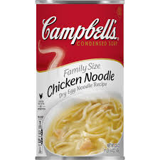 CAMBELL'S CHICKEN NOODLES FAMILY 22OZ / 12