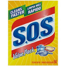 SOS SOAP PADS 50 Pack