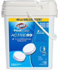 CLOROX POOL & SPA  3" TAB - 40LB