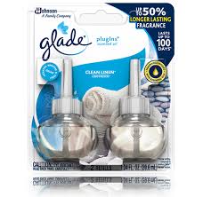 GLADE PLUG IN CLEAN LINEN REFILL (12 x 1.34oz)