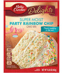 Betty Crocker Super moist Rainbow Chip Cake Mix 15.25oz 12
