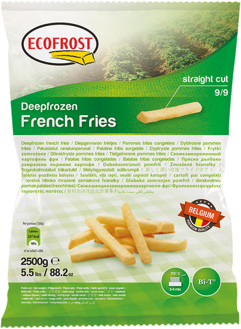 ECO FRENCH FRIES 2.5KG /4CS