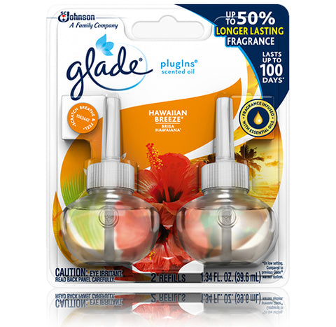 GLADE Plug-in Scented Oil Hawaiian Breeze 67OZ/5