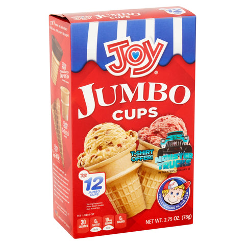 GOYA JOY JUMBO CONES 2.75OZ