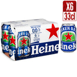 HEINEKEN 0.0 CAN 33CL 4X6PK