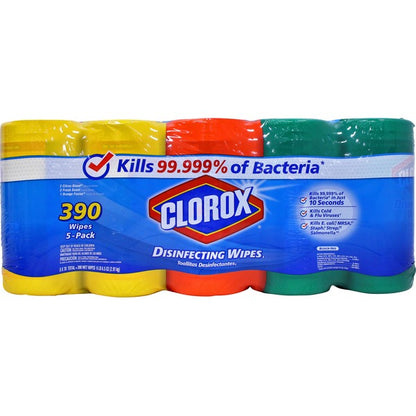 CLOROX WIPES 390 WIPES x 5 Pack