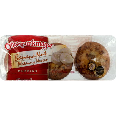 Banana Nut Muffins 8/3pks