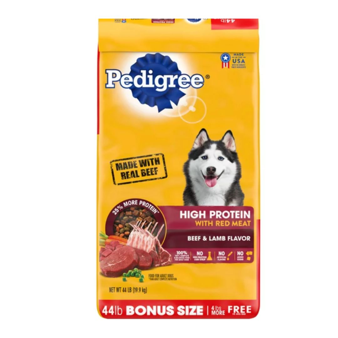 PEDIGREE ADULT HI-PROTEIN 44LB