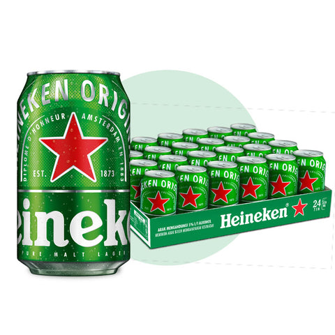 HEINEKEN CAN 35.5CL 12OZ (24 PACK) | Divico Cash & Carry Sint Maarten