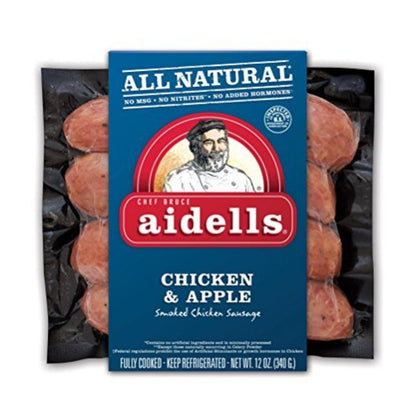Aidells Chicken & Apple Smoked Chicken Sausage 12 Oz / 8