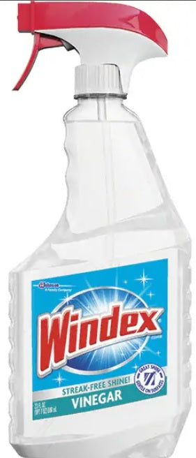 WINDEX NON - TOXIC VINEGAR TRIGGER 23OZ - 8Pack